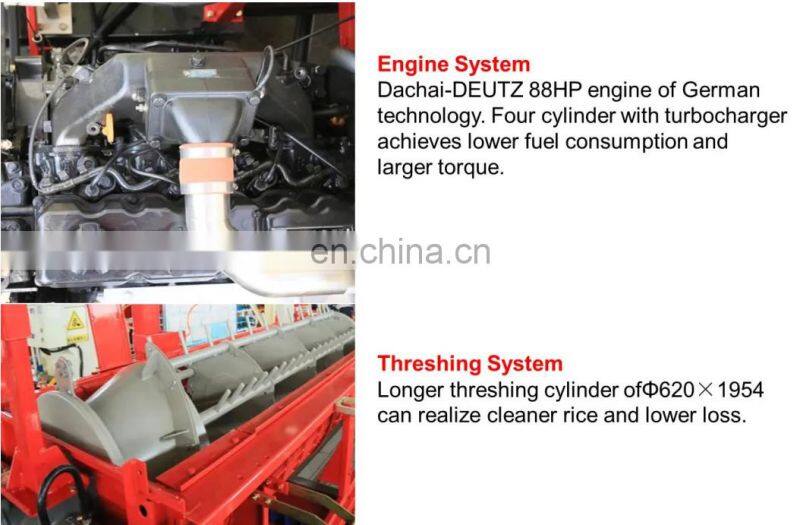 LOVOL  Rice combine harvester price