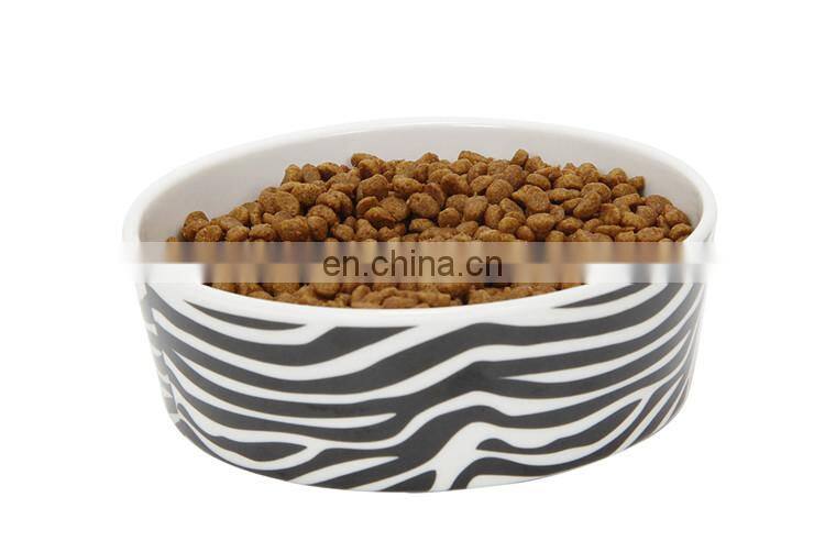 Round cheap plastic pet feeder melamine dog bowl