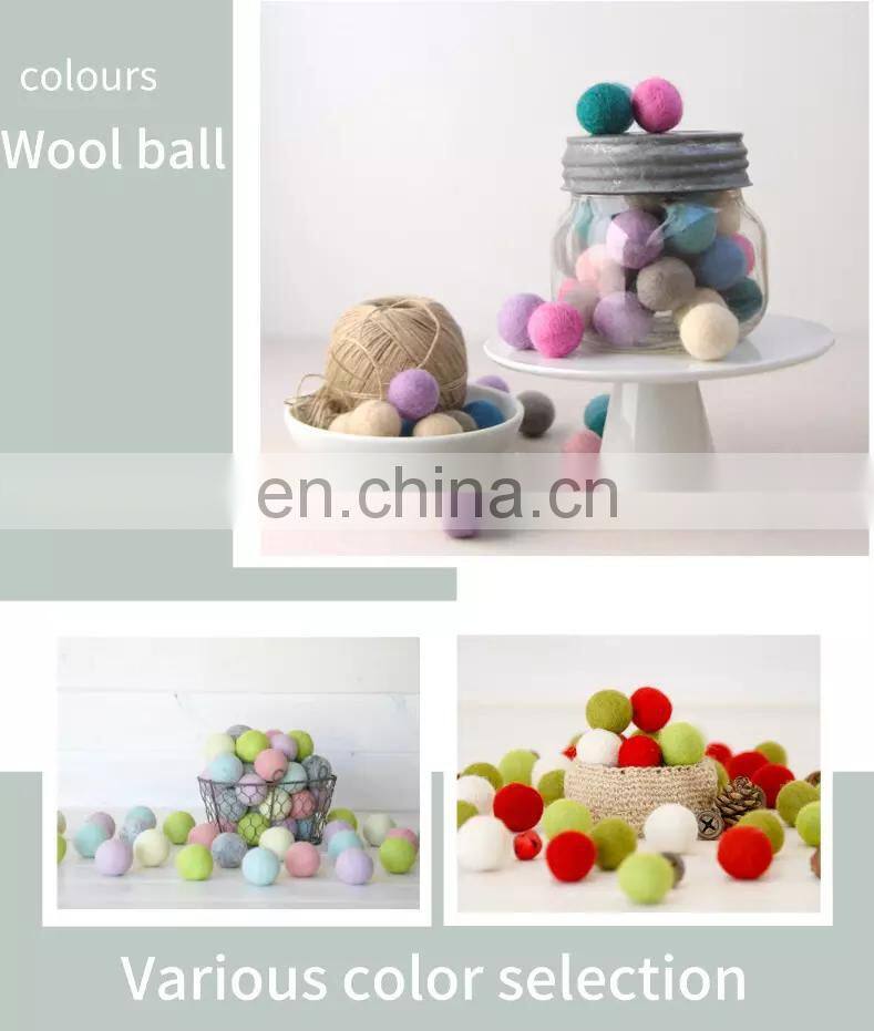 wholesale natural white wool dryer ball