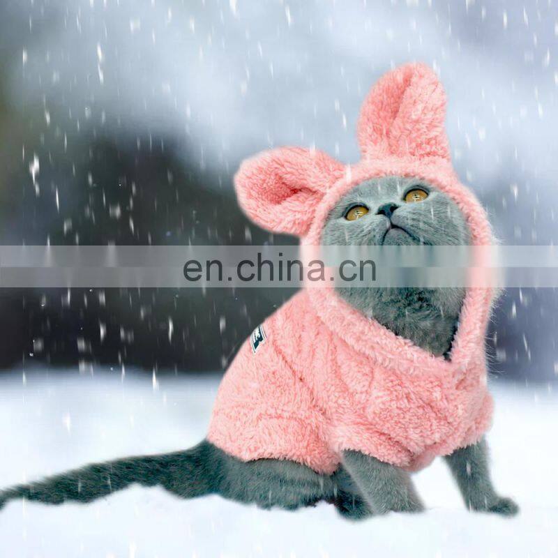 Puppy Kitten Coat Jacket Warm Cat Clothes Winter Costume Clothing for Small Pet Cat Kitten Coat Jacket