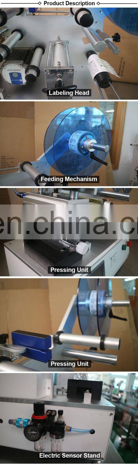 10 Years Professional Factory High Quality Semi-Auto Labelling Machine For Round Bottles