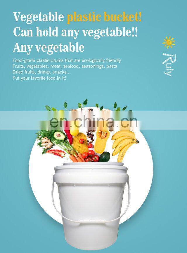 3.8 litres of food plastic drums for ice cream plastic drums food grade plastic drums