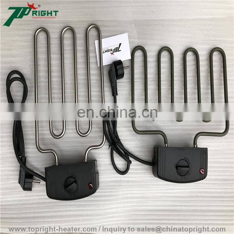 electric air tubular heater for anti-freeze(glycol)solutions