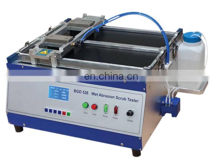 10 years manufacturer QFS Wet abrasion scrub resistance tester