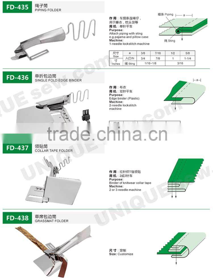 Folder/Binder for sewing machine 4
