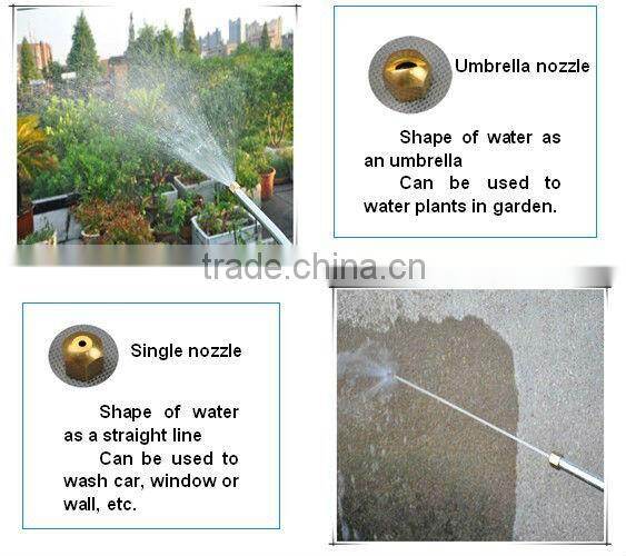 (74284) metal garden hose powerful high quality sand spray gun