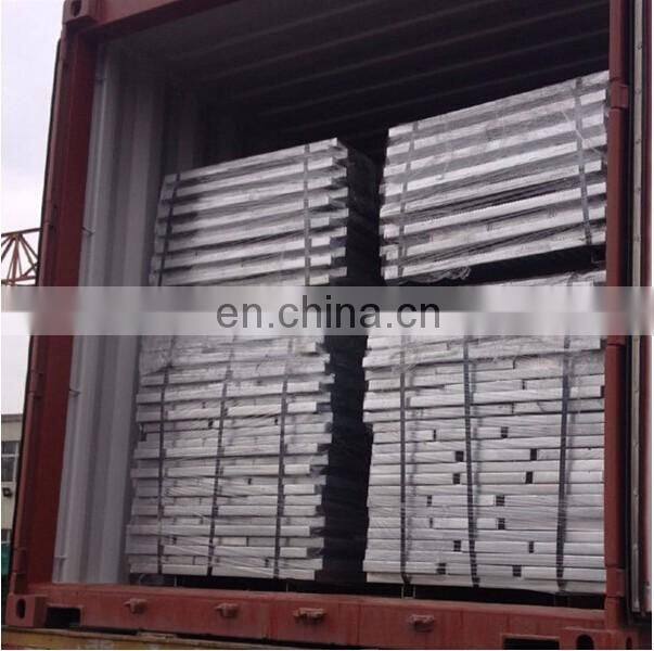 manufacturer supply  Hot dipped galvanized catwalk steel grating walkway