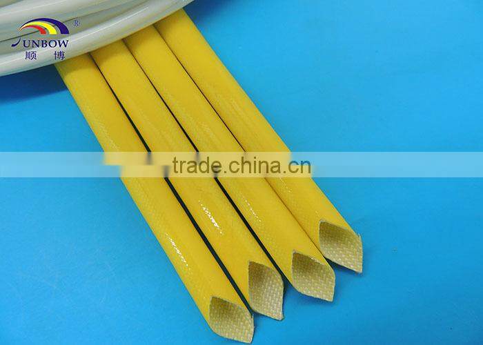 High Quality Silicone Fiberglass Braided Sleeve For Cable Management