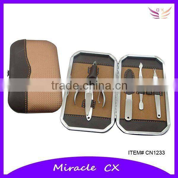 New arrival nice design of PU manicure case