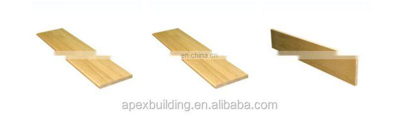 Modern interior wood stairs