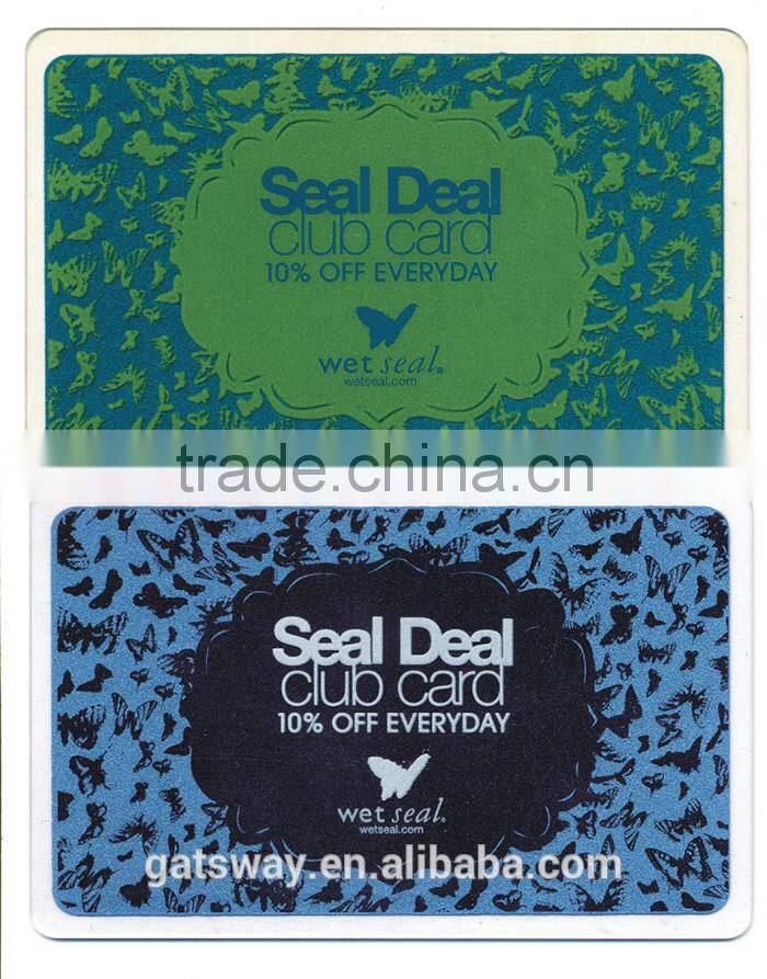 Professional Card Design Pvc Transparent Card