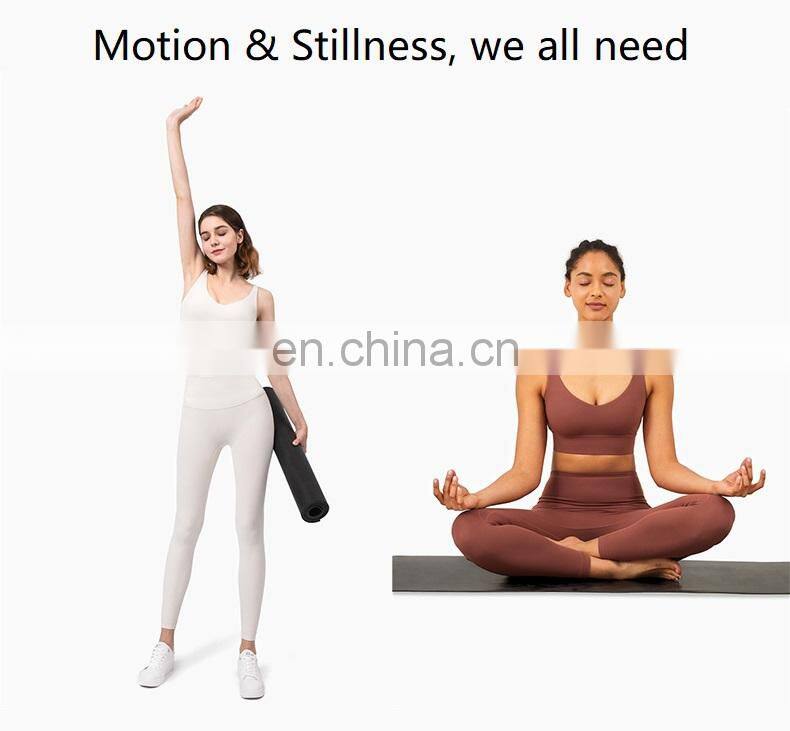 slim Newly designed High Quality Women Active Yoga Fitness Wear with Sport Bra And High Waist Breathable Legging