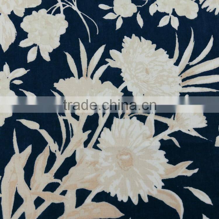 17*17 printed linen fabric,linen fabric for women's fashion dress,100% linen fabric
