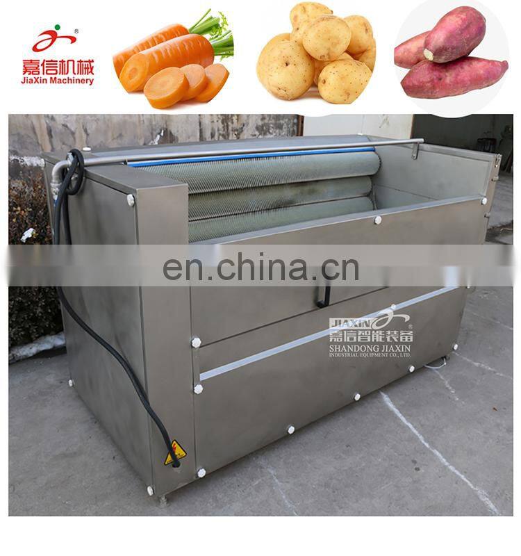 Potato brush peeling machinery