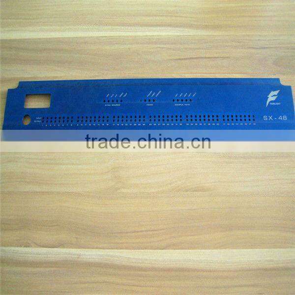 blue anodized aluminum stamping products