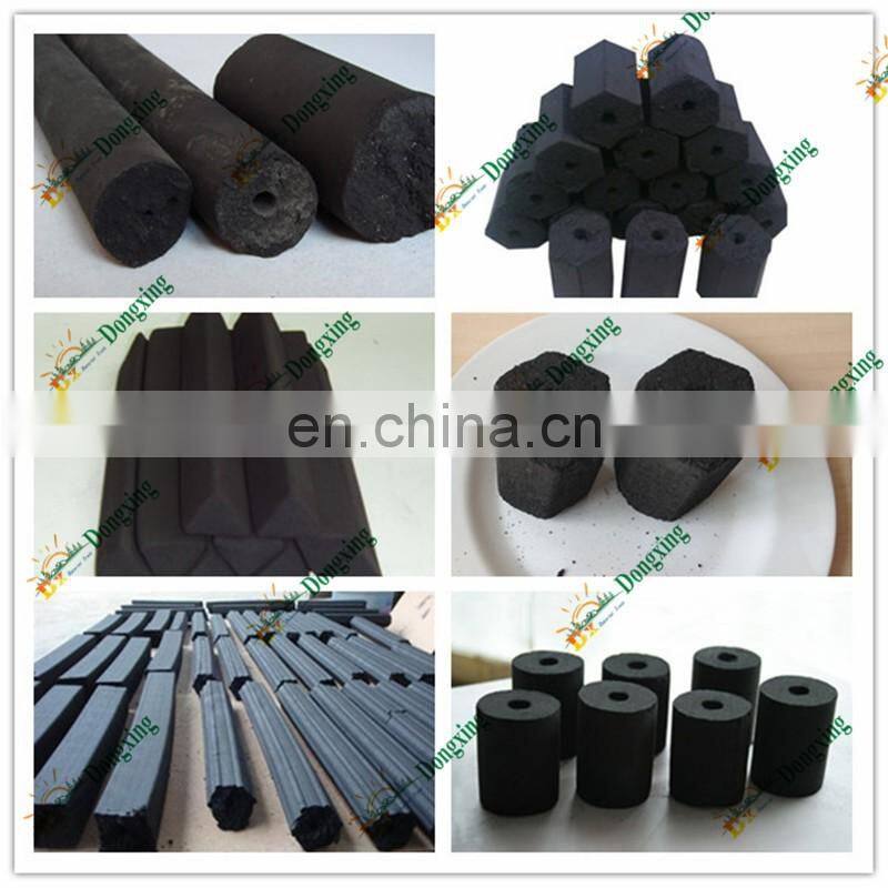 China manufacture wood charcoal coco peat briquettes press machine