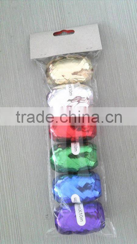 Solid Ribbon in Roll with 5mm*10m for party and holiday decorate