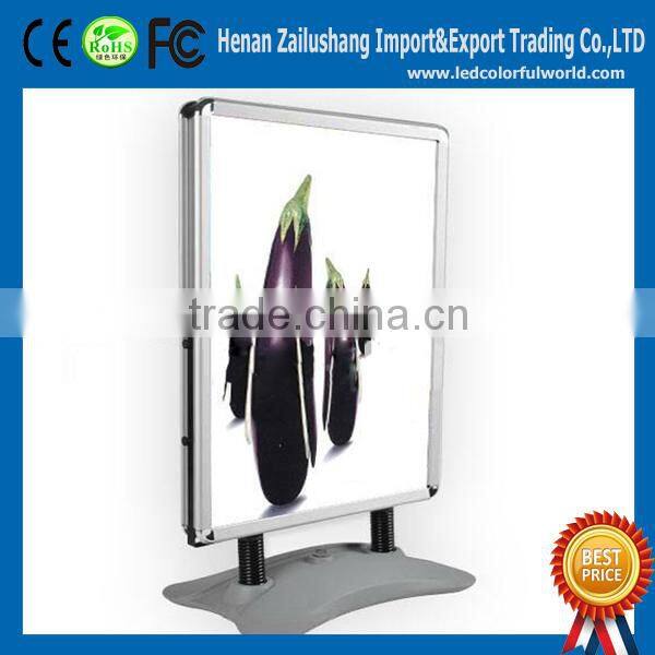Water injection stand poster frame