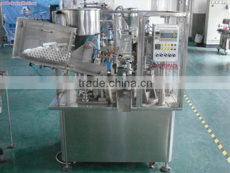 Automatic toothpaste/facial cleanser/honey Tube Filling and Sealing Machine XF-GF