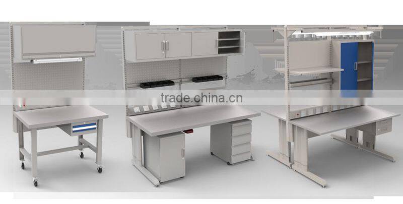 (DETALL) Multifunctional height adjustable workbench DIY