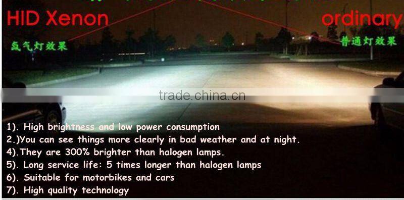 35W wholesale h11 xgy hid xenon lamp 4300k 6000k 8000k xenon headlight