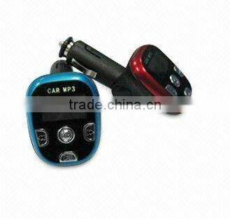 Fashion design hot selling new style car mp3 fm modulator with high quality