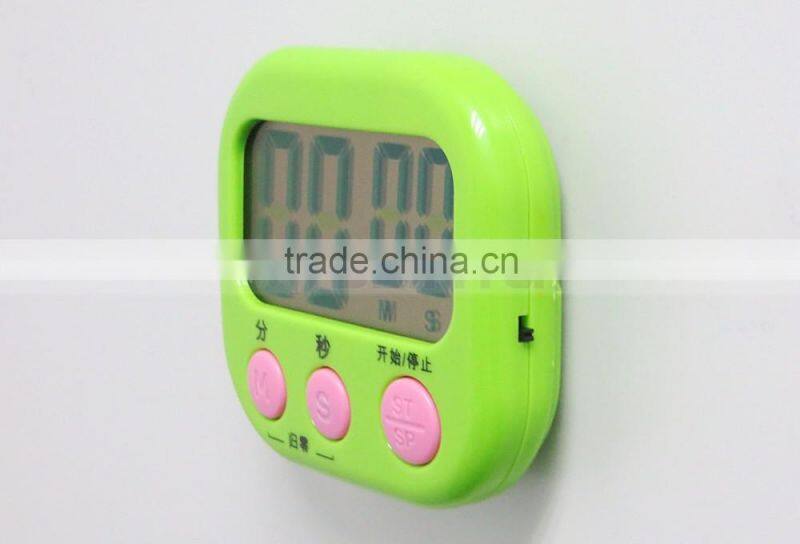 64.5*33.5mm Big Screen 4 Digits Multi Function Cooking Countdown Timer