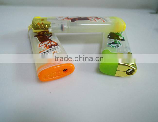 hot sale electronic flame cigarette smoking lighter with customized logo print