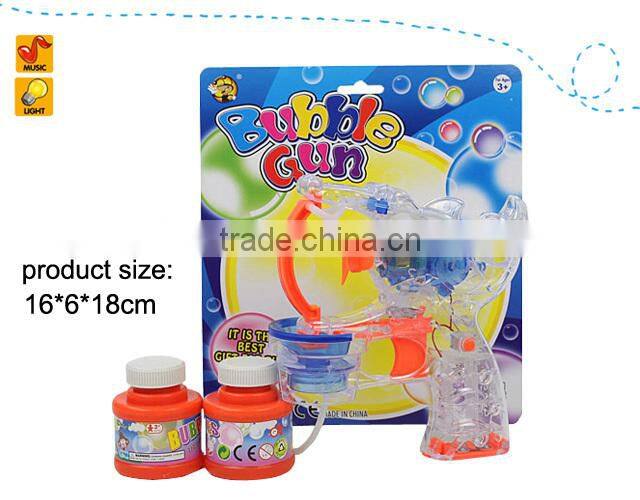 2015 new product toy wholesale fish bubble gun