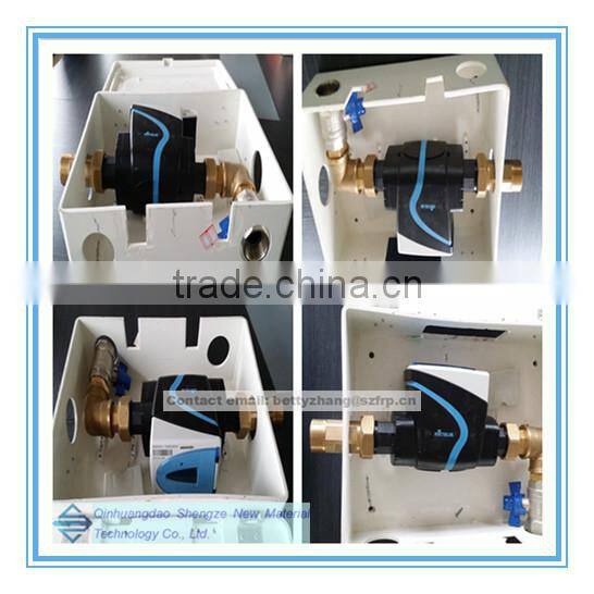 SMC water meter enclosure, glass fiber case for watermeter, FRP customize box