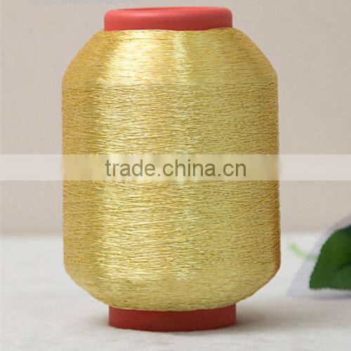 10 Years Professional Production Exprience Factory Made St type Fluorescent Gold Metallic Yarn
