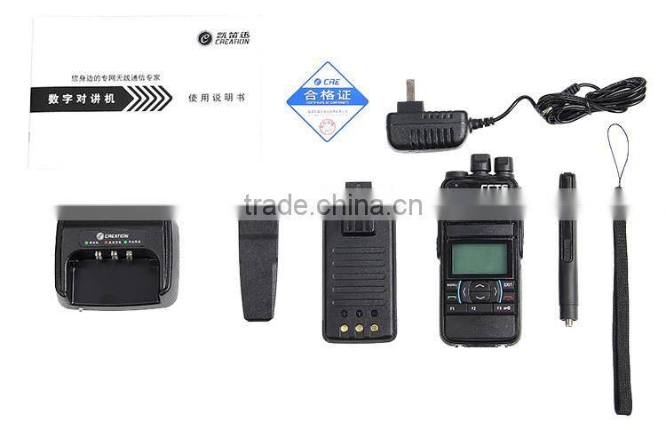 Long Distance Digital Handheld Radio Talkie Walkie Dmr With Pc Programable