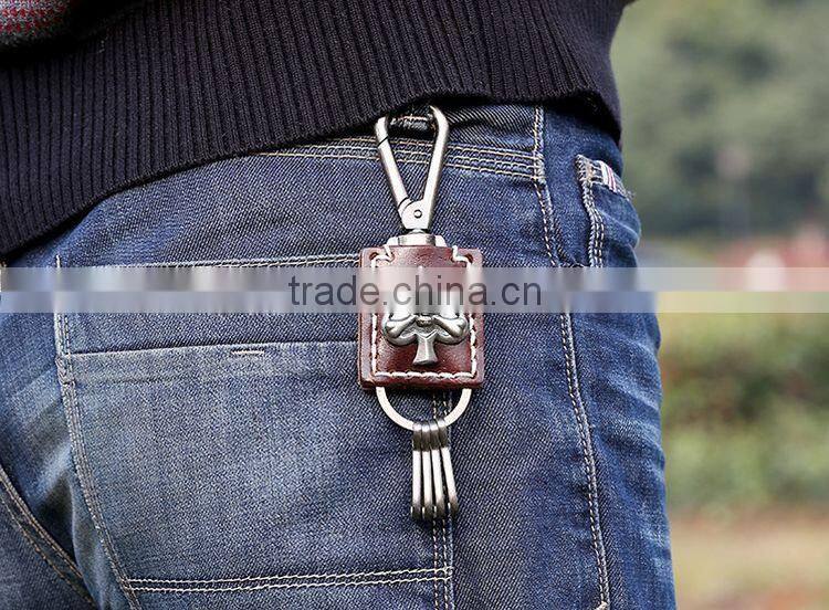 High Quality Hot Selling Custom Lovely and Cute Custom Leather Keychain