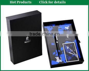 Classical Black leatherette pen case