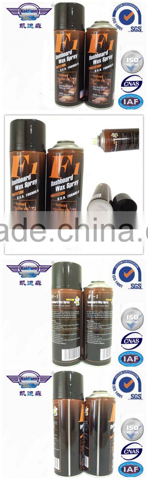 dashboard spray wax car polish