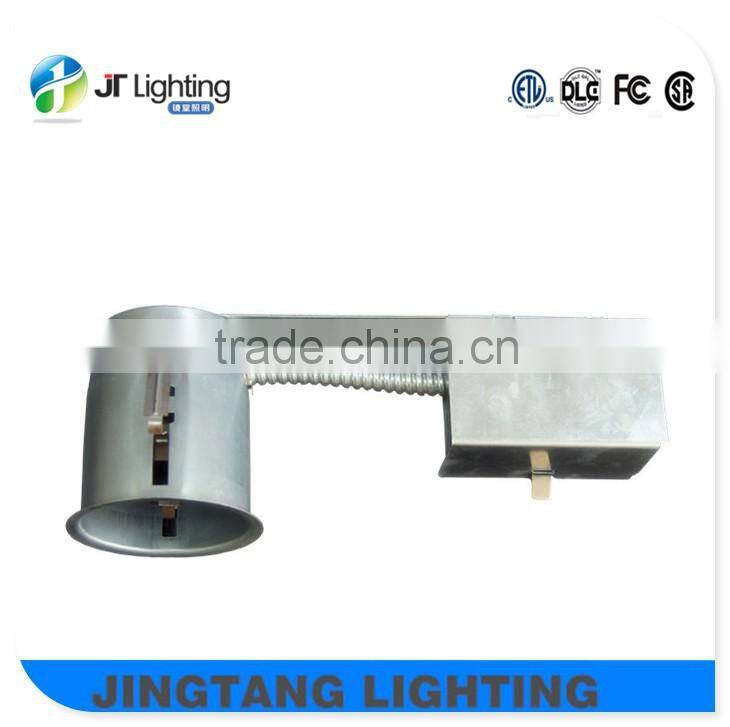 Remodel item junction box galvanized material pot light with etl listed