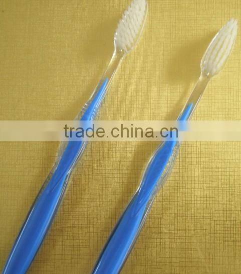 2014.year colorful hot sale 5-star hotel toothbrush