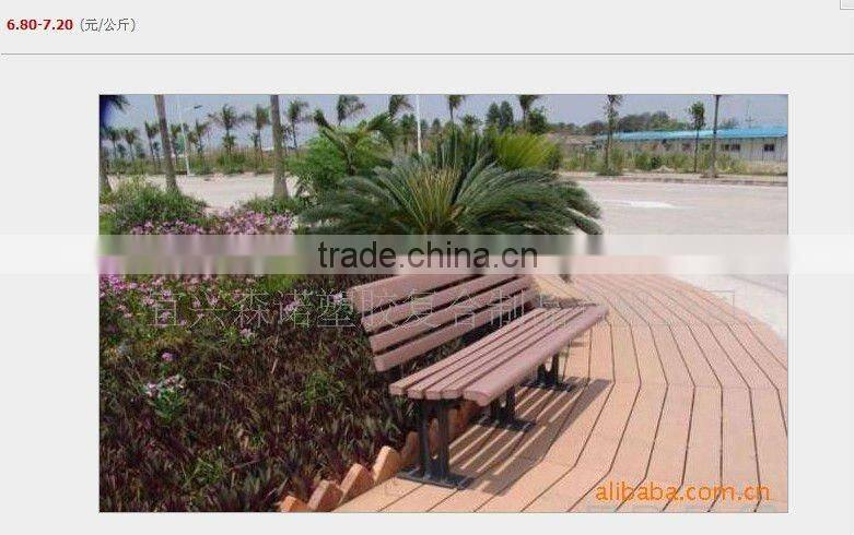 outdoor wpc bench