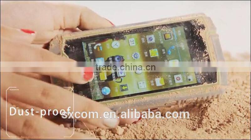 Professional rugged mobile phone IP67 waterproof dustproof Shockproof with Walkie-talkie 5.0 Inch Gorilla Glass Screen