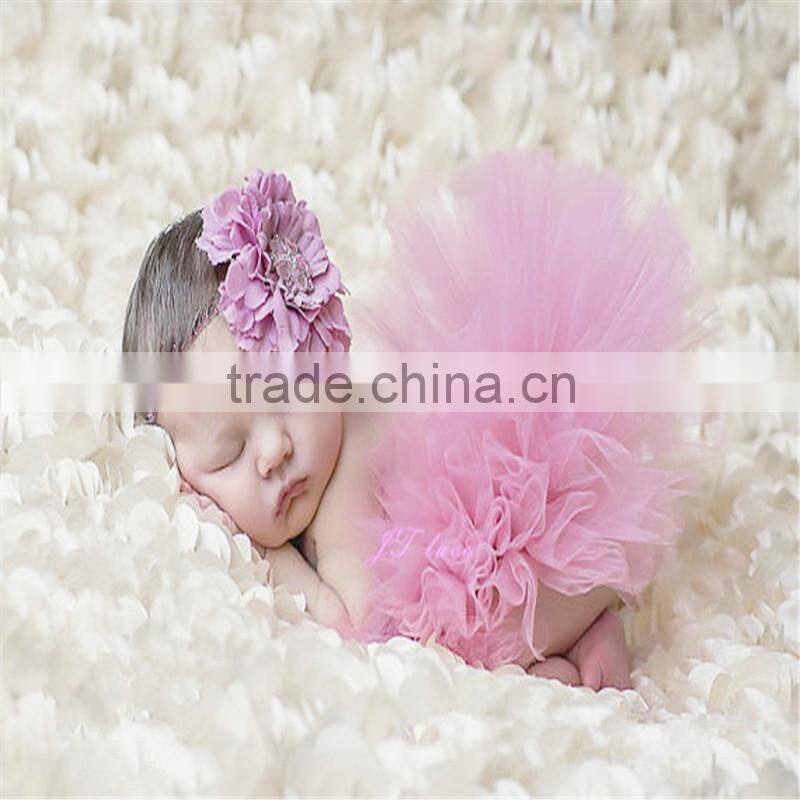 SEWN Baby Toddler Tutu, Cake Smash Tutu, Super FULL Princess Tutu- Pink tutu set