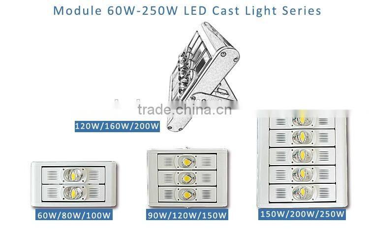 Various Lens Angle Available High Quality Standardized module led tunnel light 60W