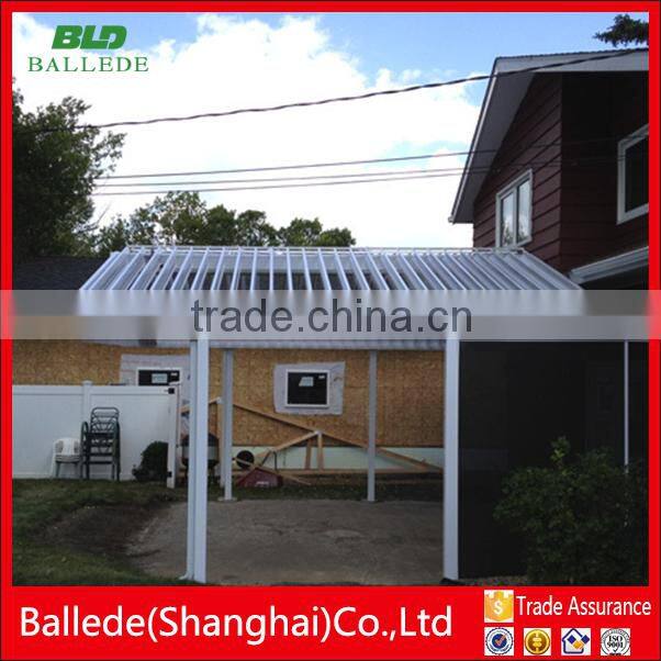 prefabricated louver roof aluminium for sunshade