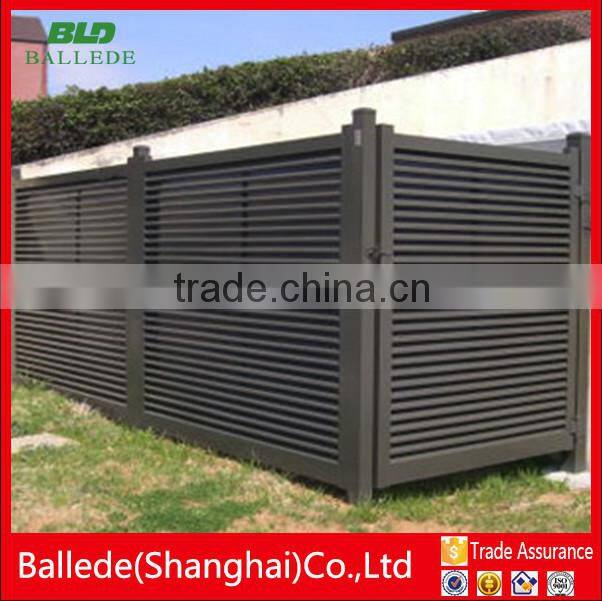 price of aluminium louver fence