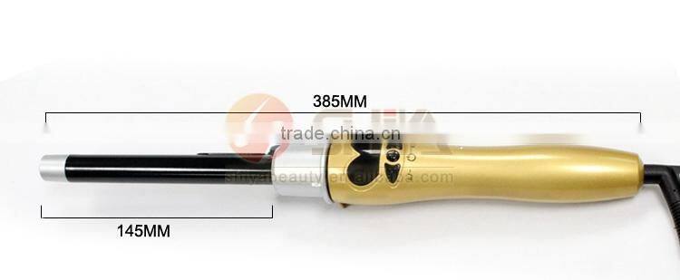 pro magic styling auto steam lcd display infrared ceramic hair curler curling small wave machine