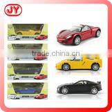 Cute die cast metal car model with induction hand shake lighting and musical with EN71