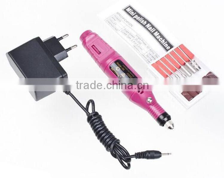 Pedicure nail tool Manicure nail drill Kit Mini Polish Nail Machine