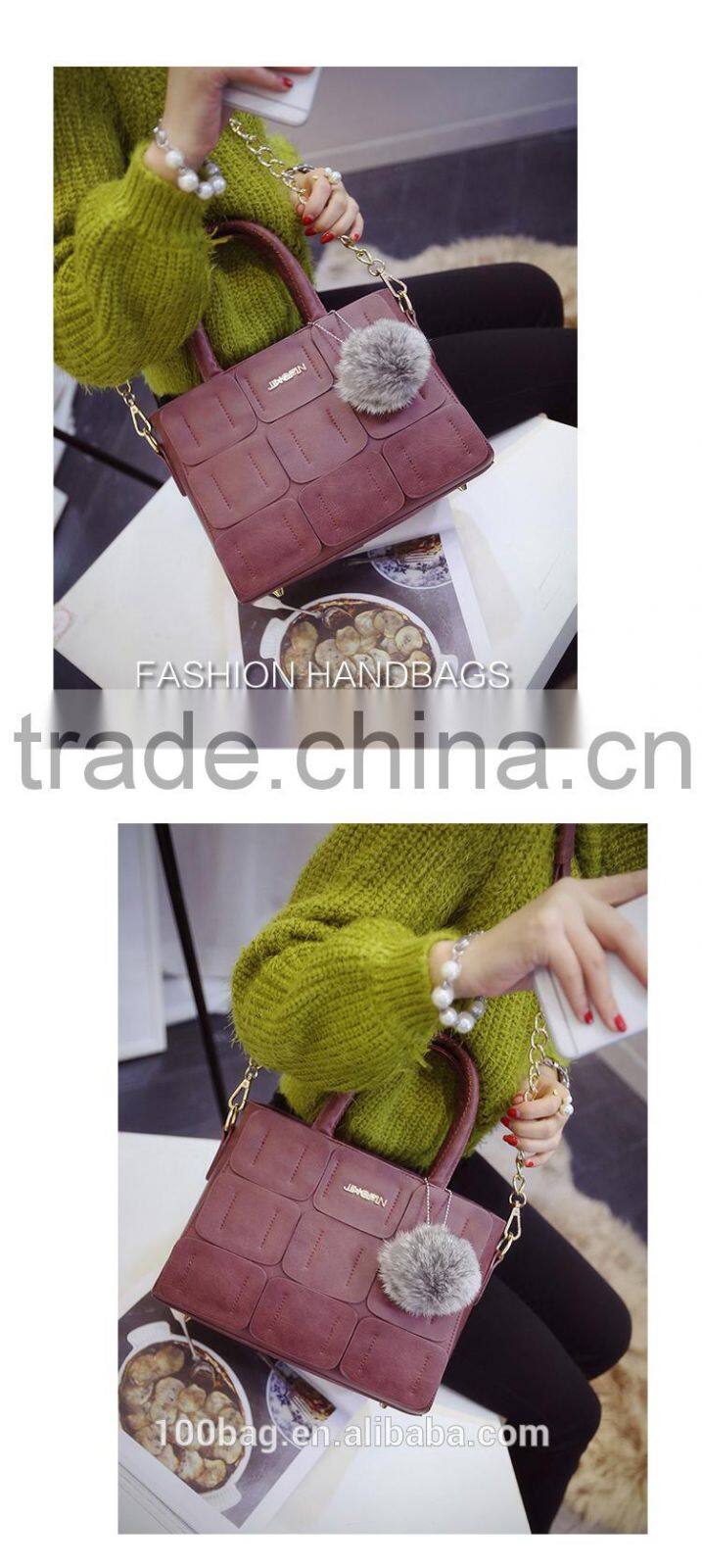 fashion ladies handbags good quality beautiful fancy women pu tote bag