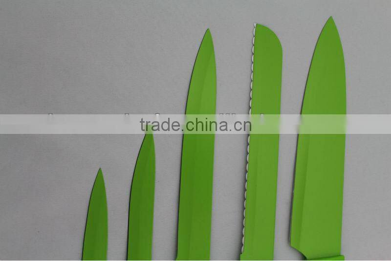 5PCS Color Non-stick color knife set