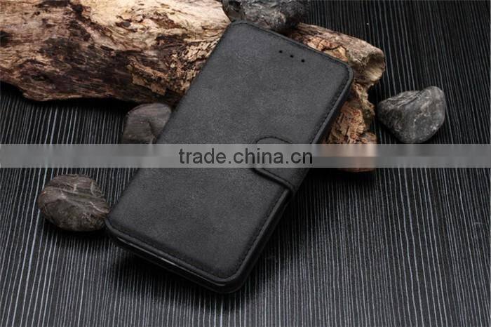 2016 magnetic flip wallet retro leather case for iphone 6 6s 4.7