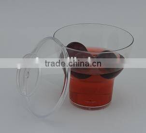 newest and hot selling disposable dessert cup with lid